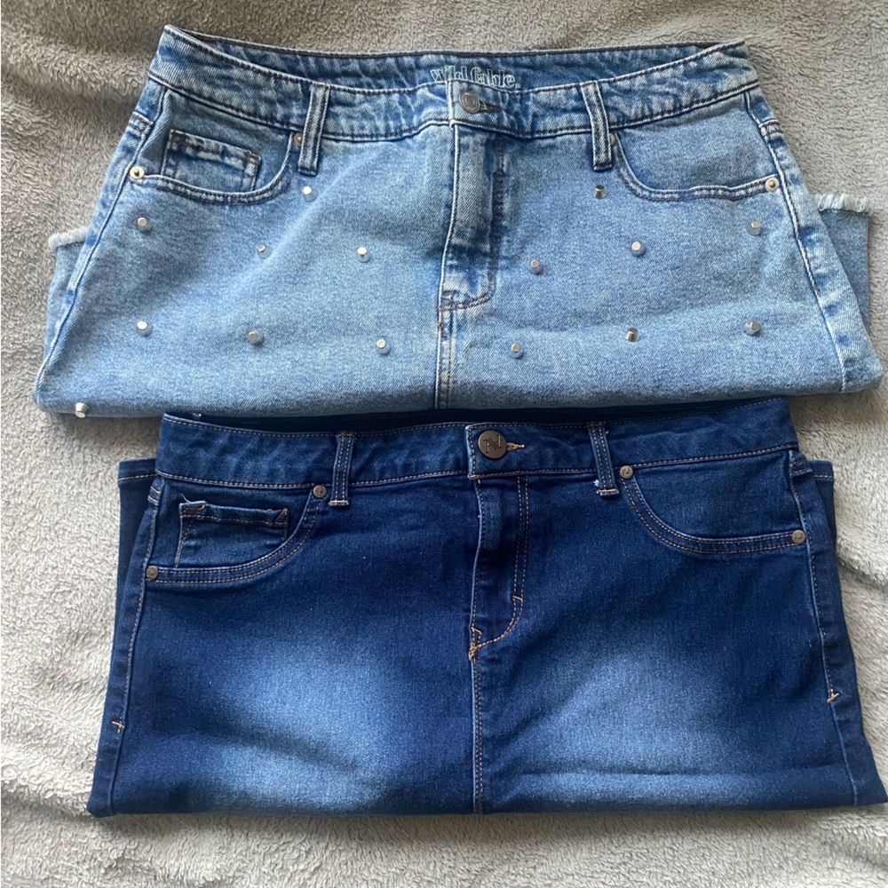 Denim skirt bundle